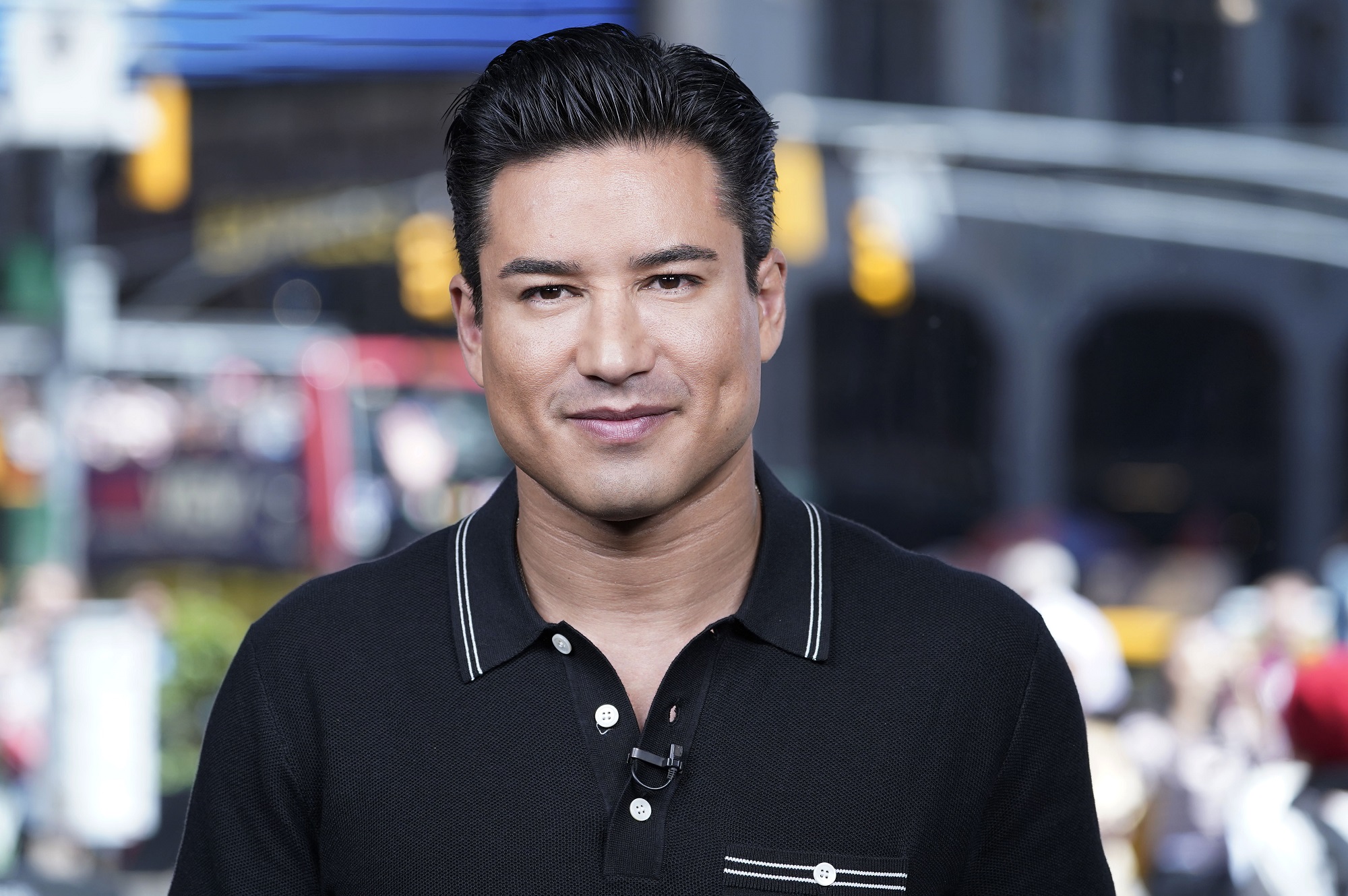 Mario Lopez tapes 'Extra' on May 16, 2019 in New York City.