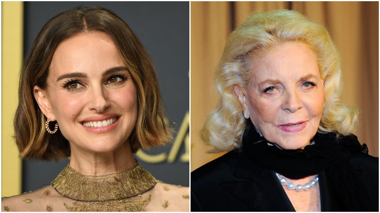 Natalie Portman and Lauren Bacall