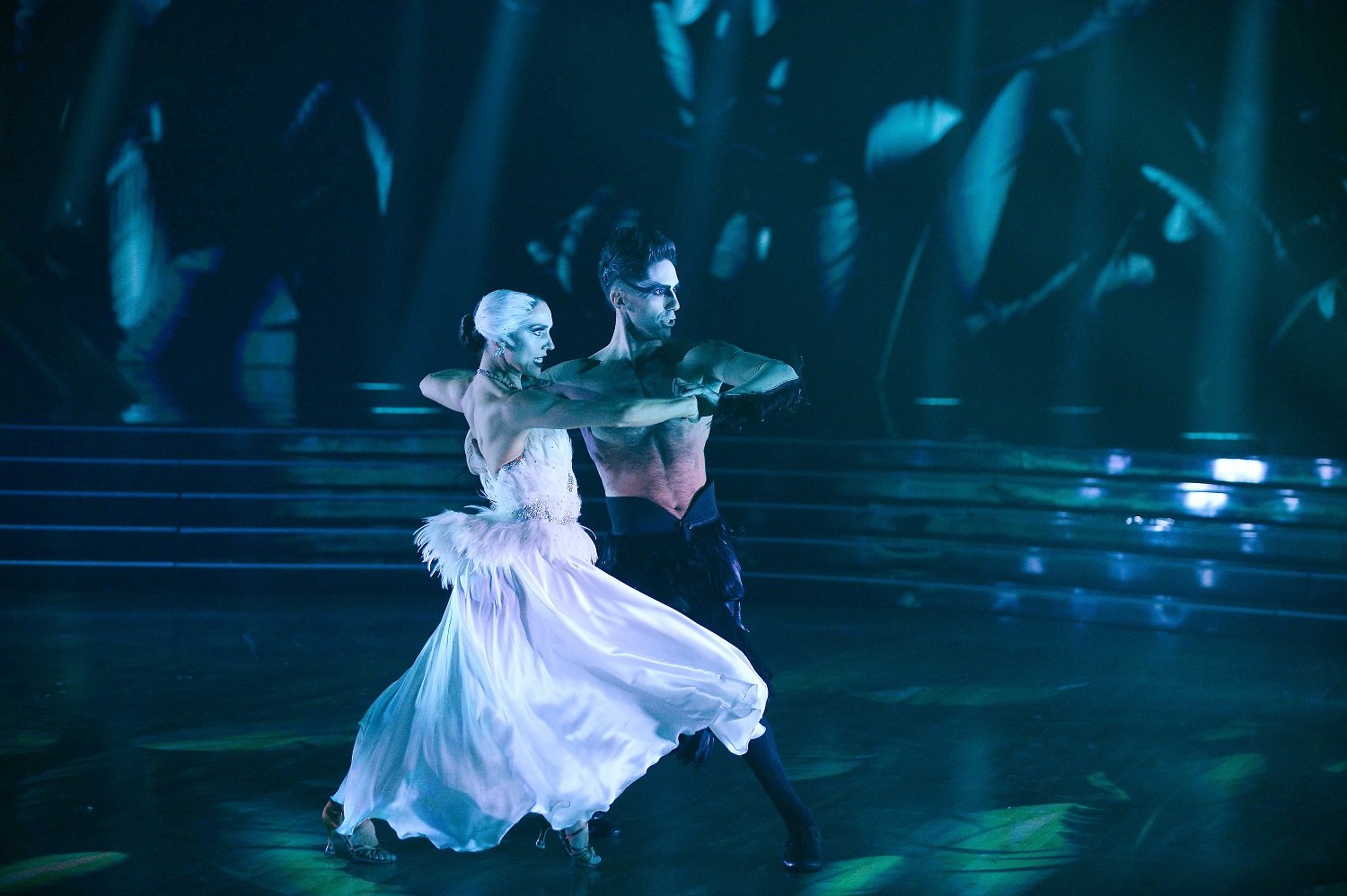 Nev Schulman and Jenna Johnson on DWTS