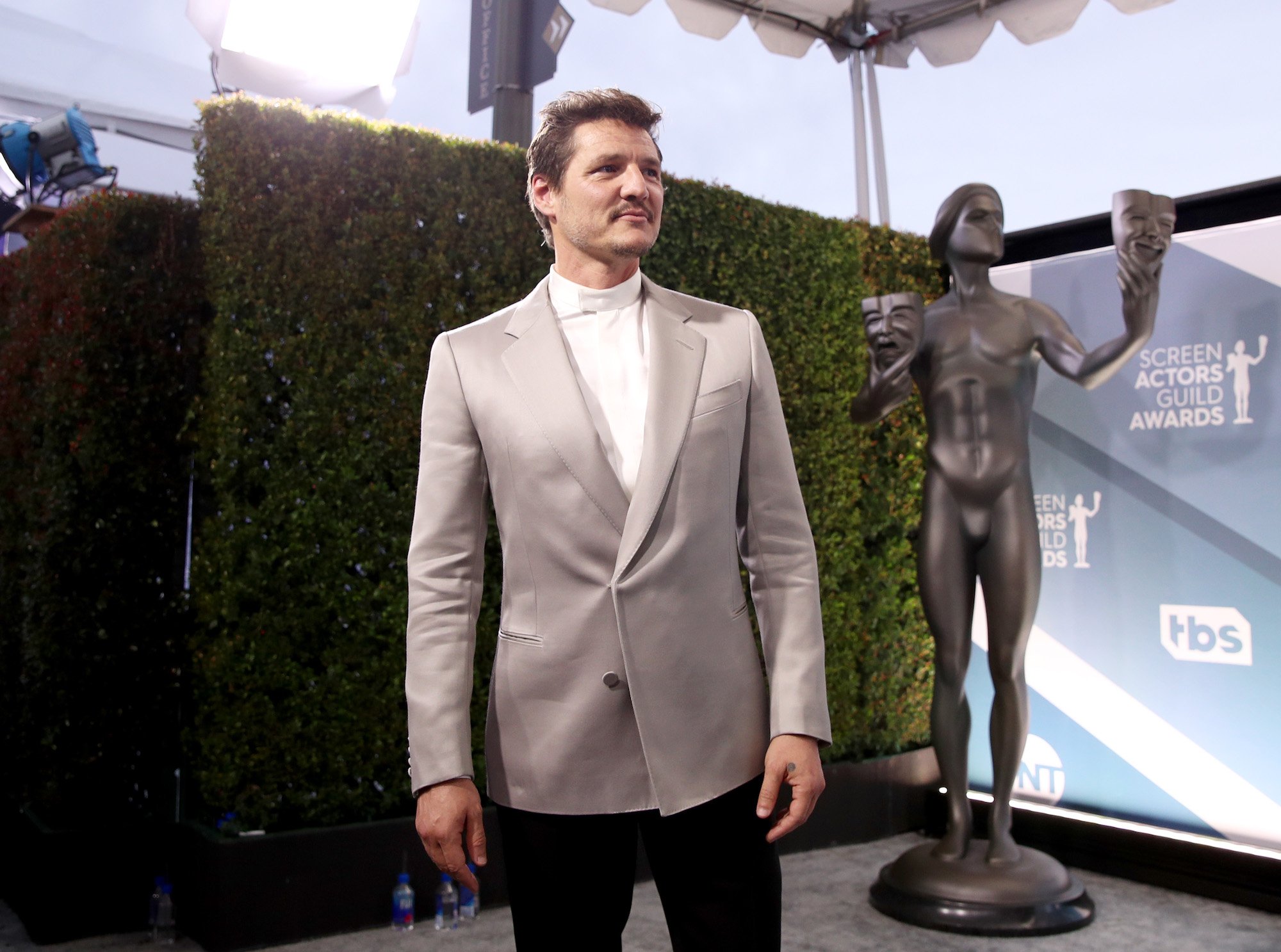 Pedro Pascal at the 26th Annual Screen Actors Guild Awards at The Shrine Auditorium on Jan. 19, 2020 in Los Angeles, California