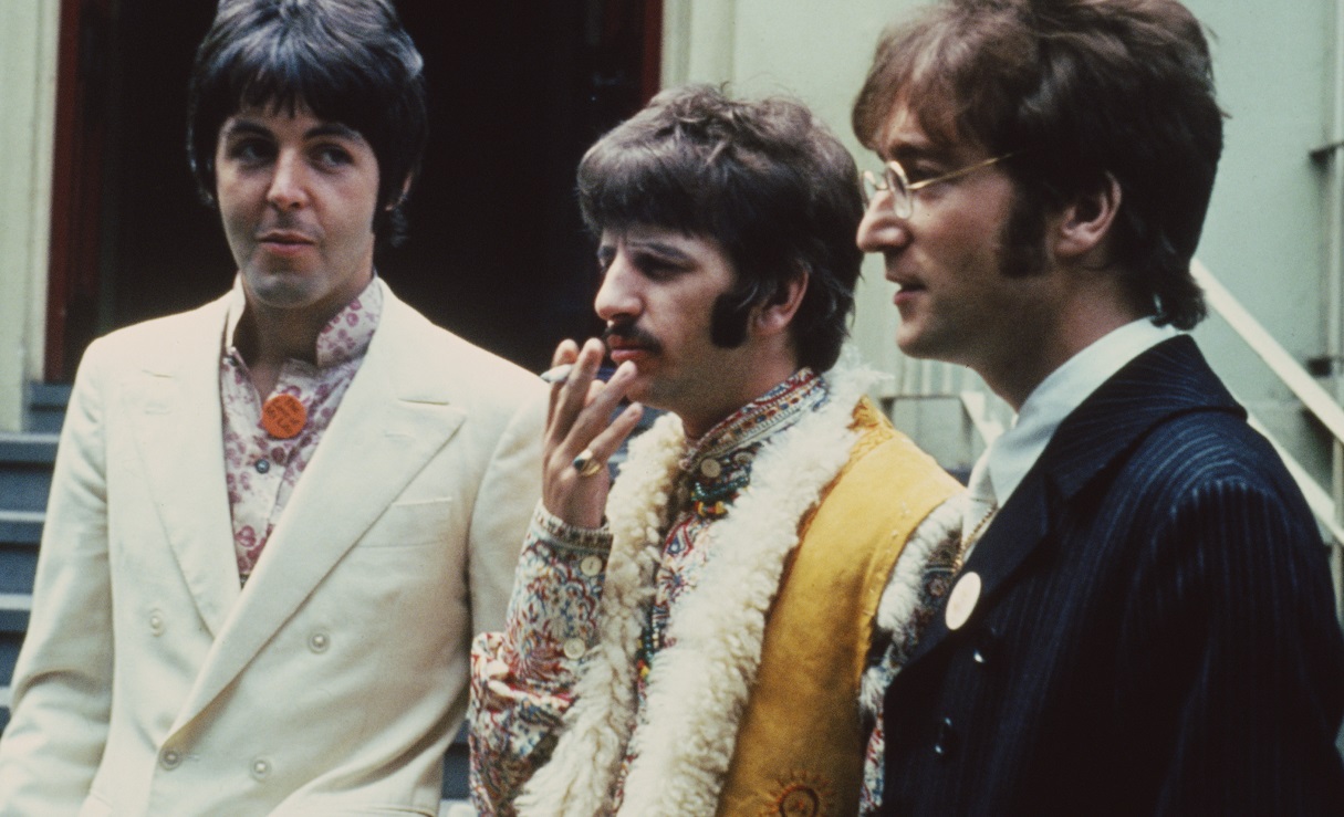 Ringo with Paul McCartney and John Lennon