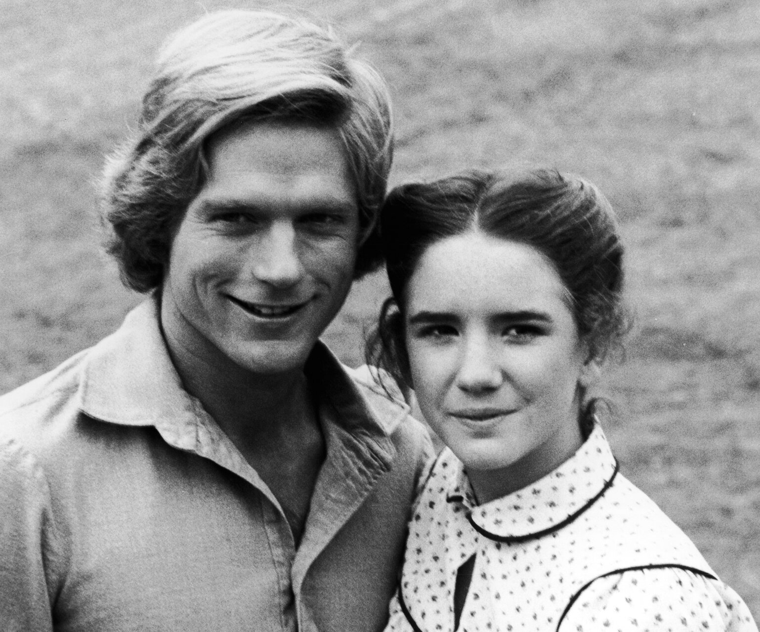 Melissa Gilbert And Dean Butler In 'Little House on the Prairie'