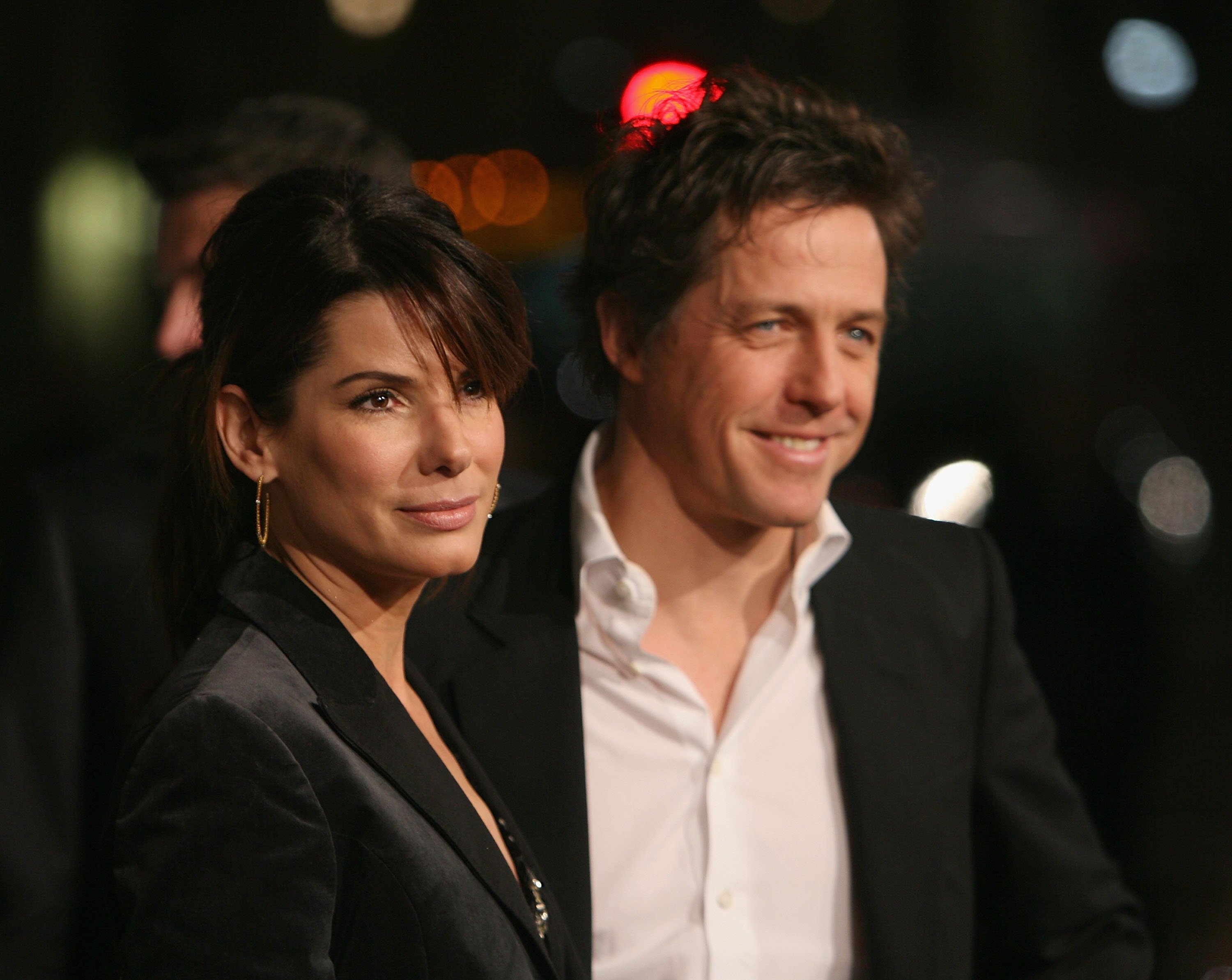 Sandra Bullock and Hugh Grant