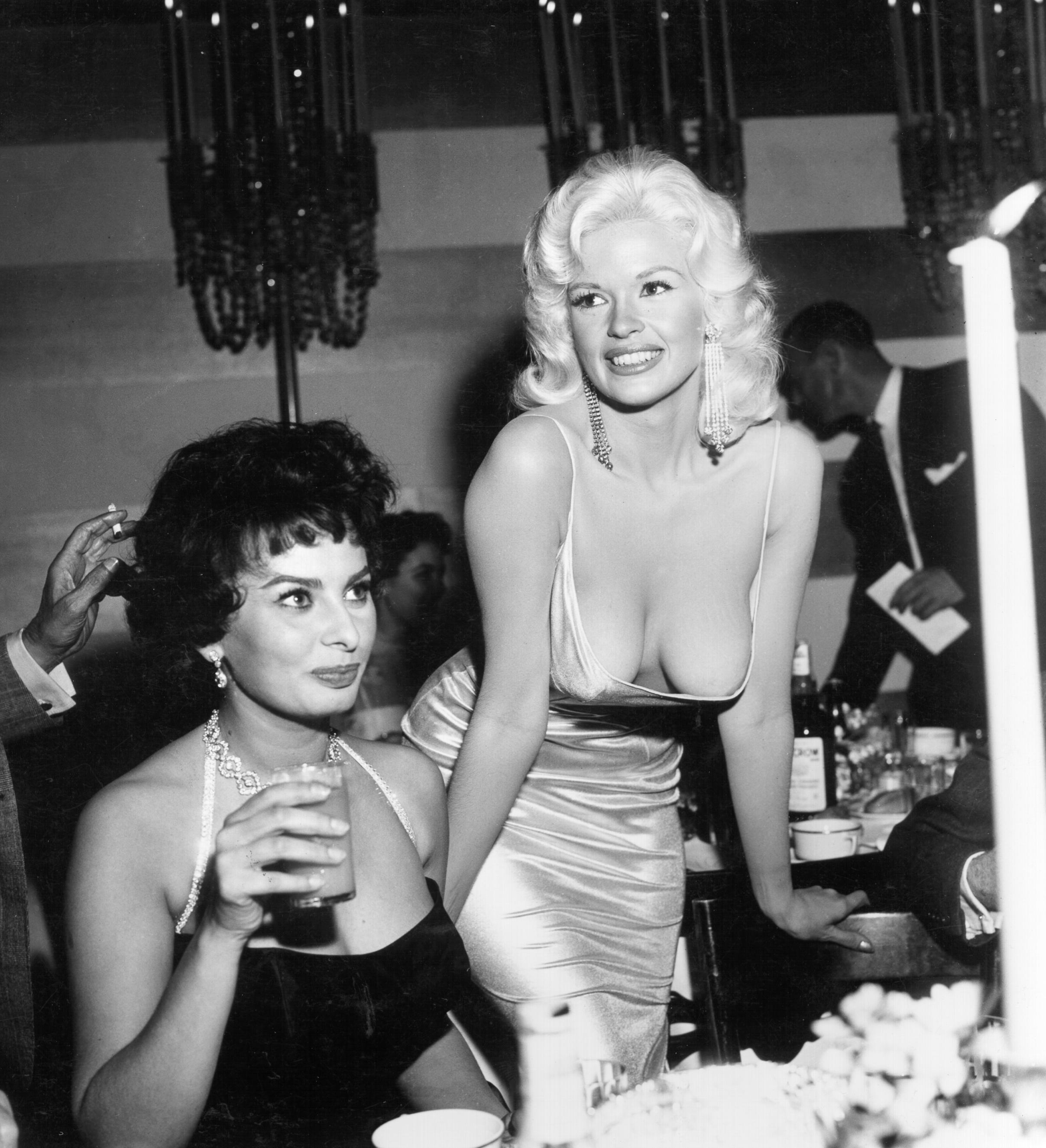 Sophia Loren And Jayne Mansfield