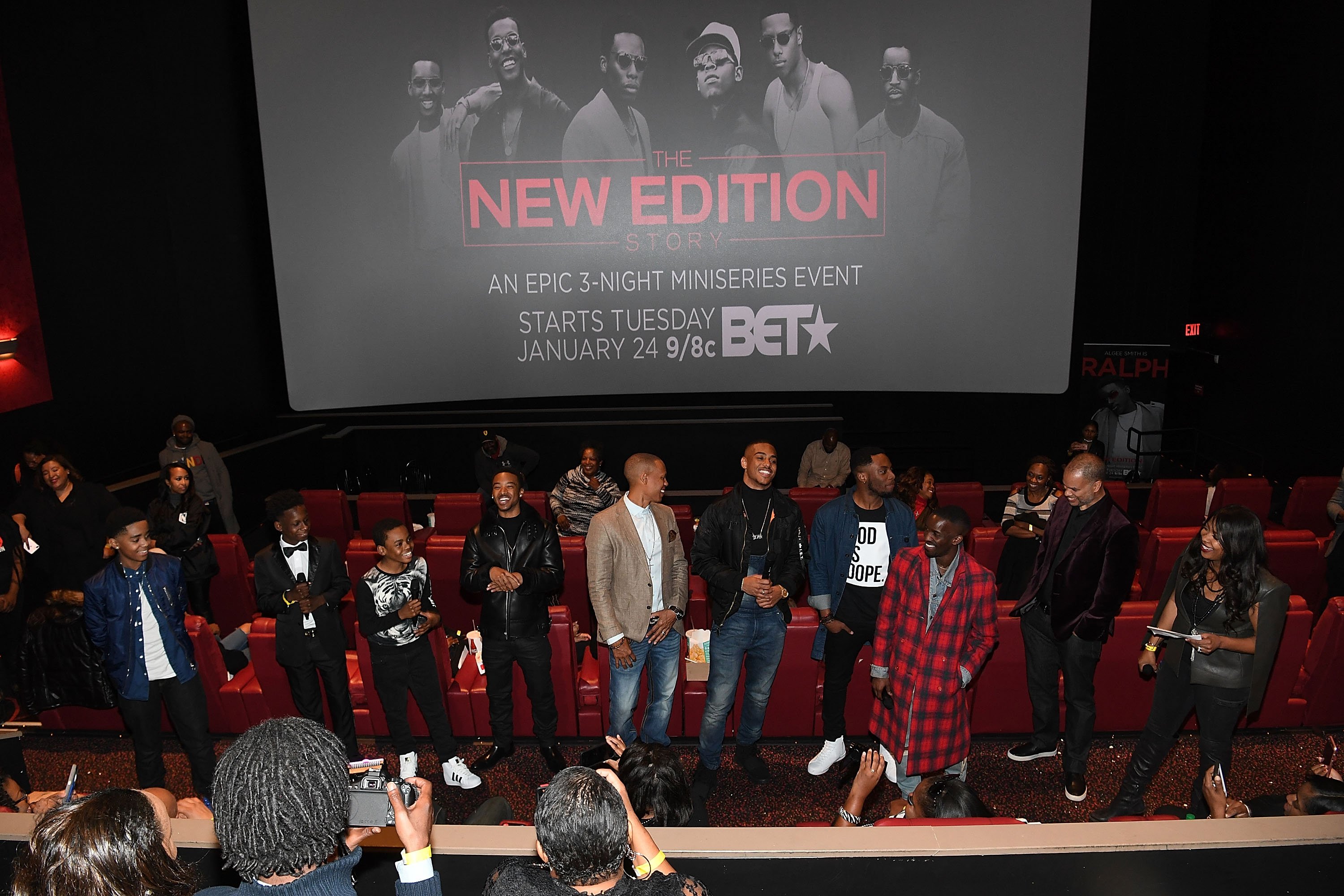 The New Edition Story BET AMC Screenings Tour, Atlanta