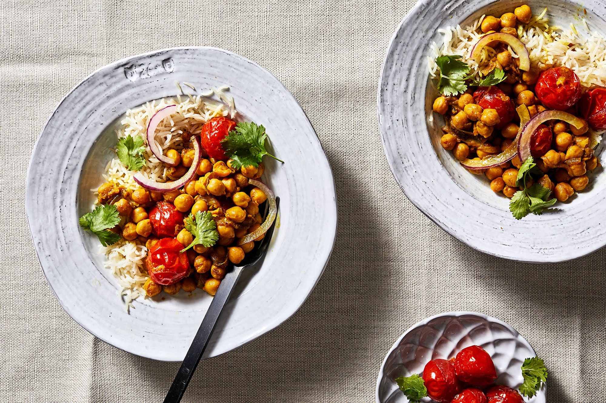 Ginger turmeric chickpeas