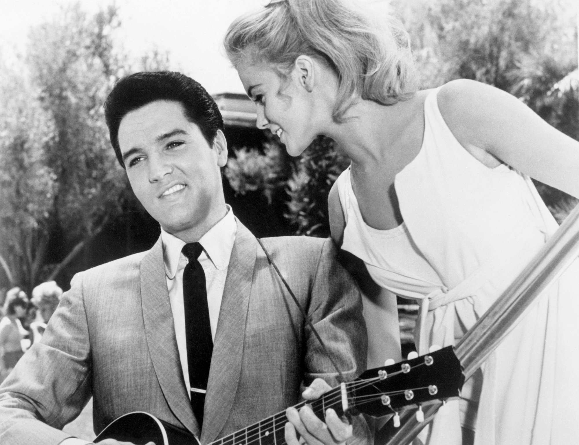 Elvis Presley and Ann-Margret in Viva Las Vegas