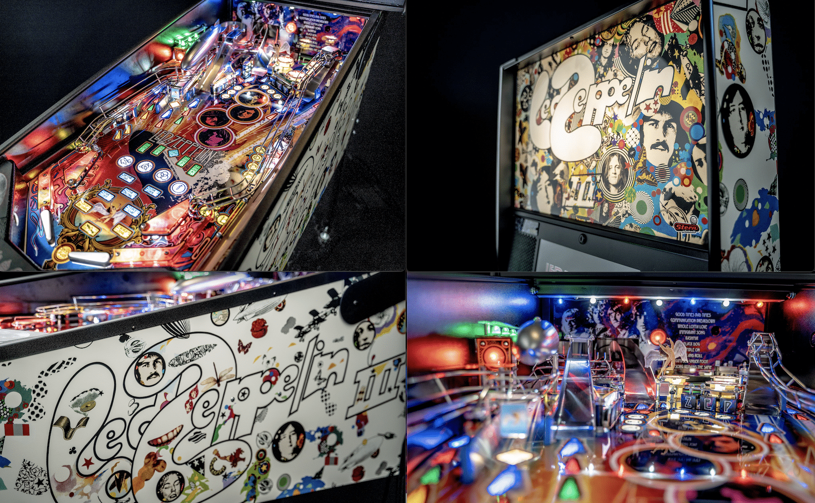 Led Zeppelin pinball machines