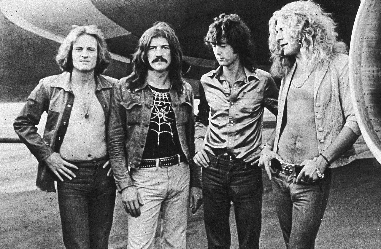 Led Zeppelin next to the Starship