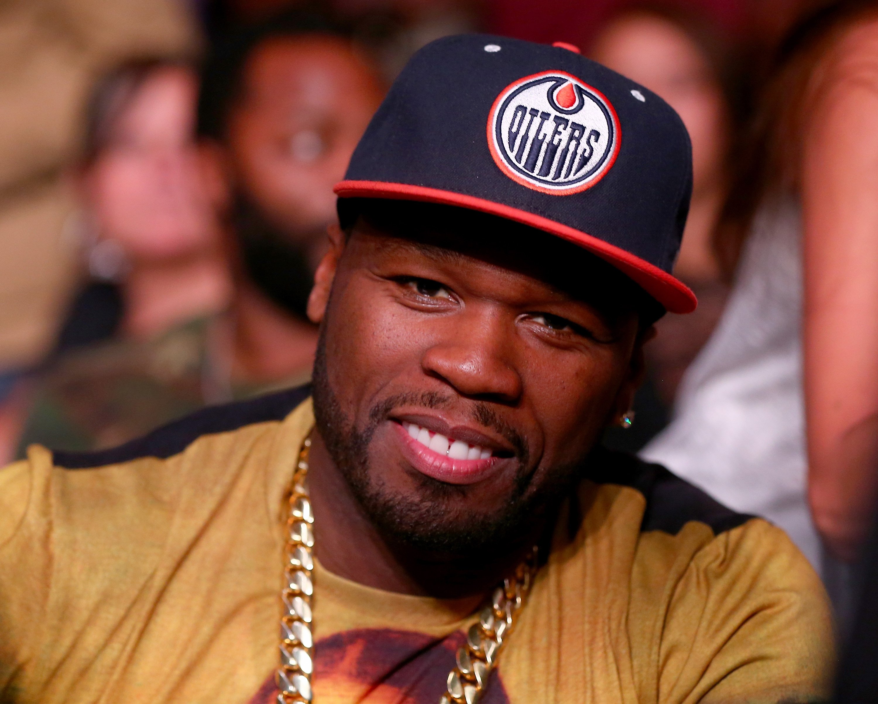 50 Cent smiling