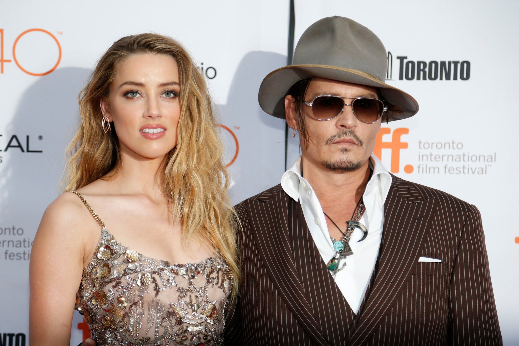 Amber Heard and Johnny Depp in 2015