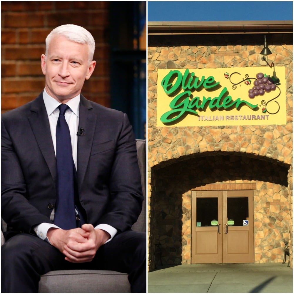 Anderson Cooper Olive Garden