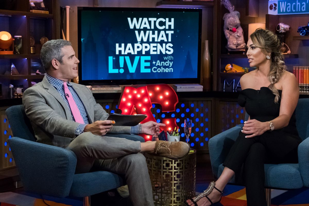 Andy Cohen and Kelly Dodd