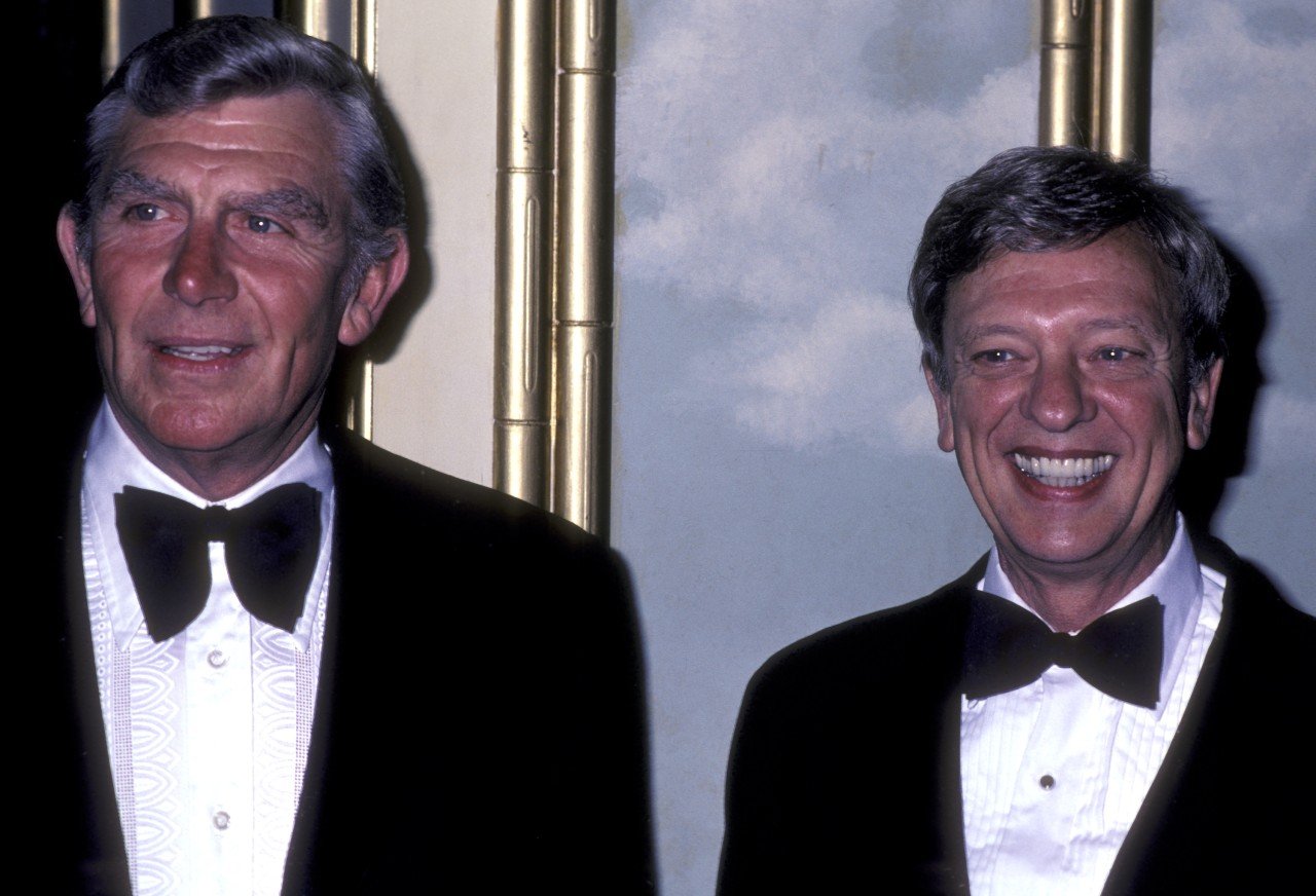 Andy Griffith and Don Knotts