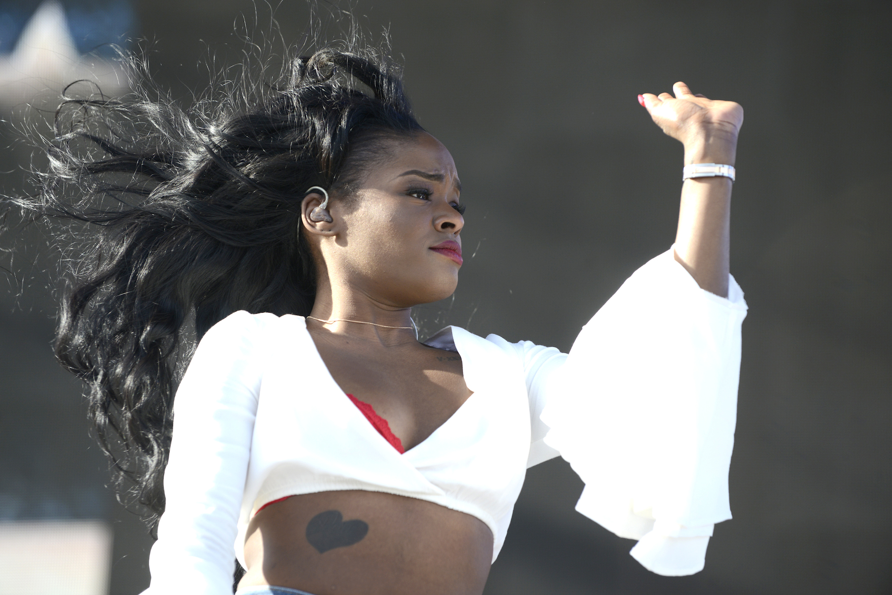 Azealia Banks performs during the 2015 Coachella Valley Music and Arts Festival 