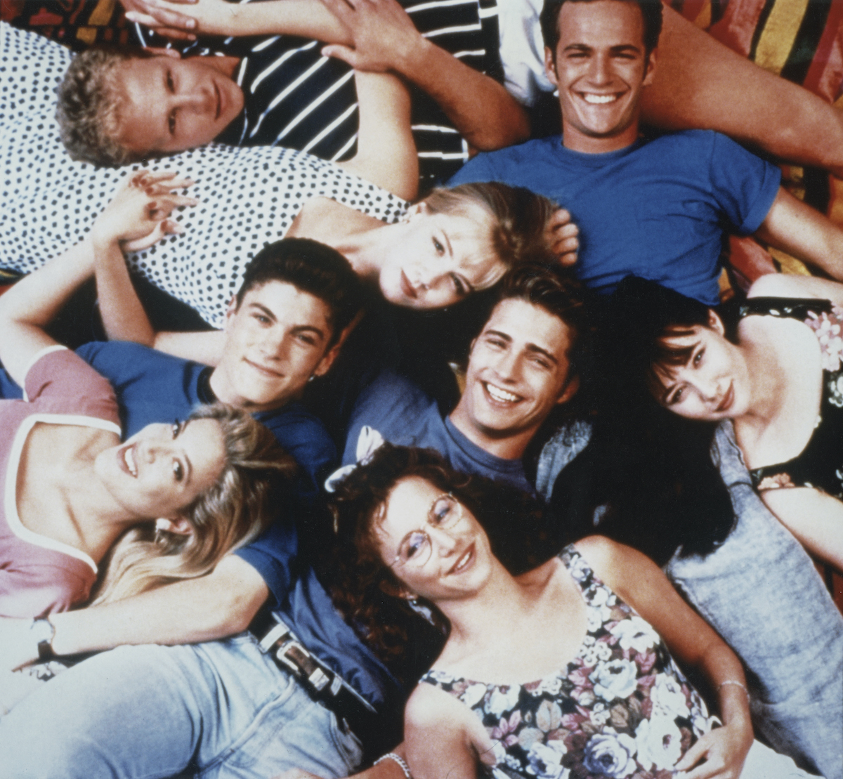 Tori Spelling, Brian Austin Green, Ian Ziering, Jennie Garth, Jason Priestley, Gabrielle Carteris, Luke Perry, Shannen Doherty