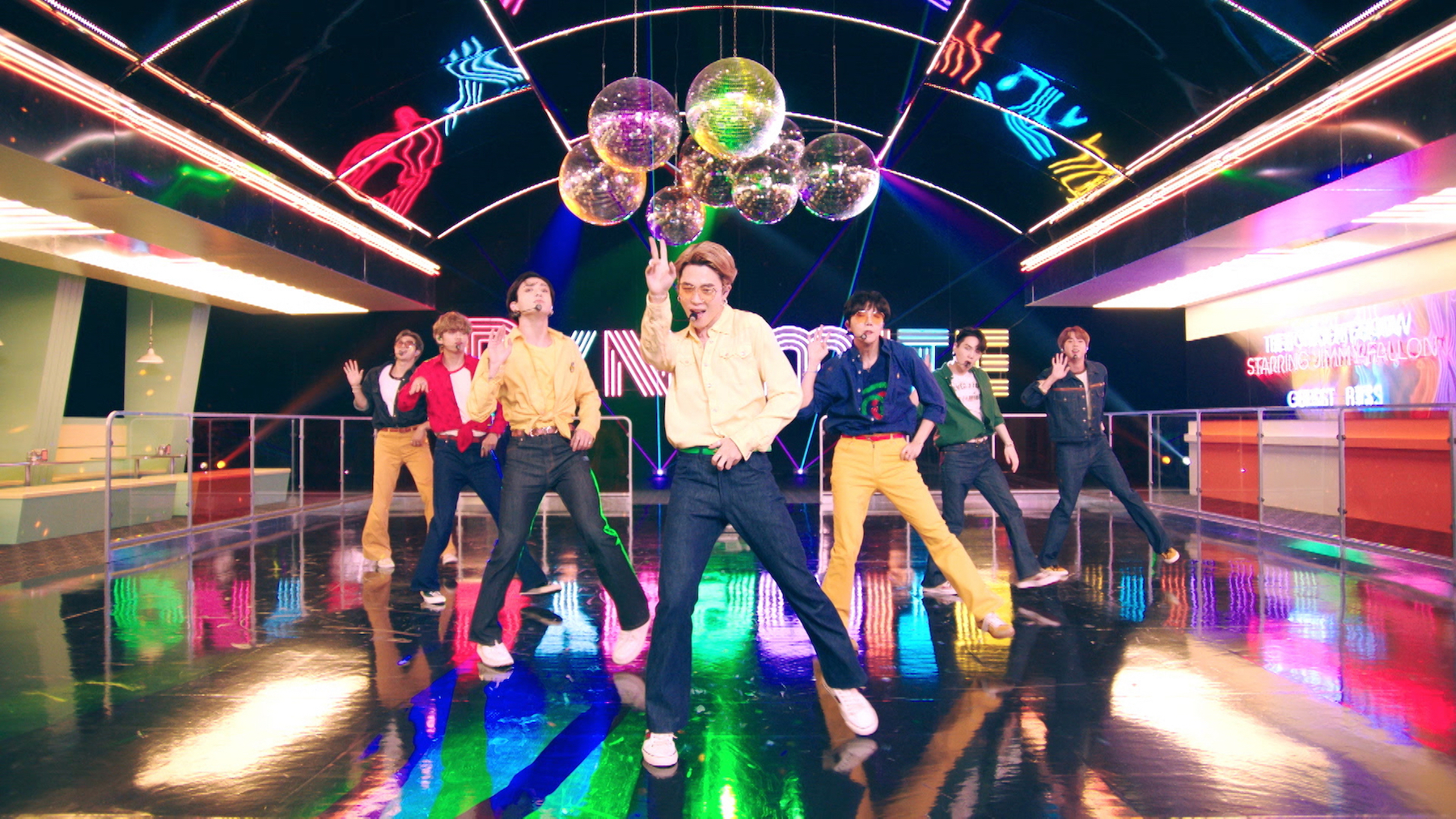 Musical guest BTS performs on 'The Tonight Show Starring Jimmy Fallon'