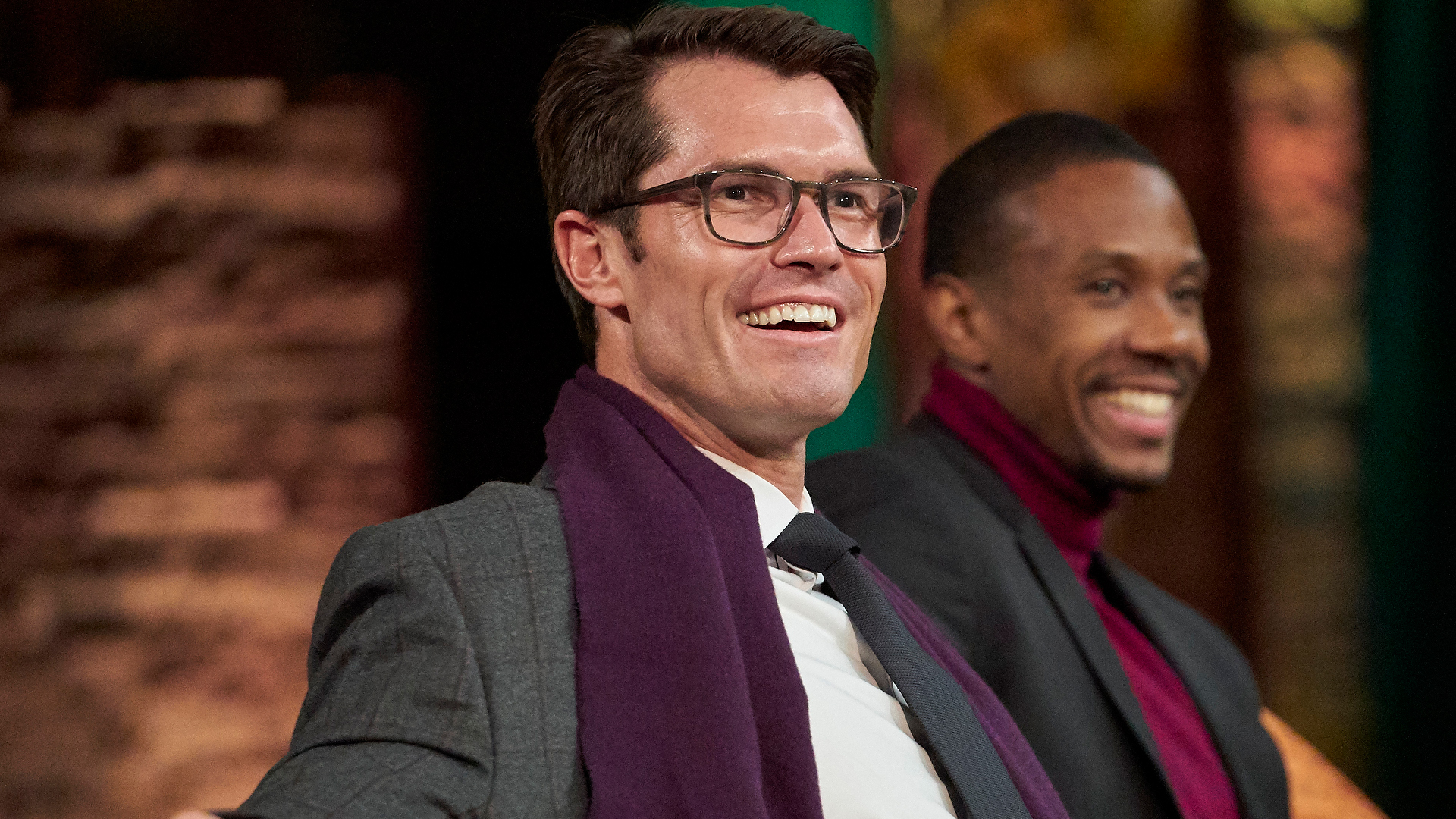Bachelor Nation stars Bennett Jordan and Riley Christian at 'The Bachelorette' Season 16 Men Tell All