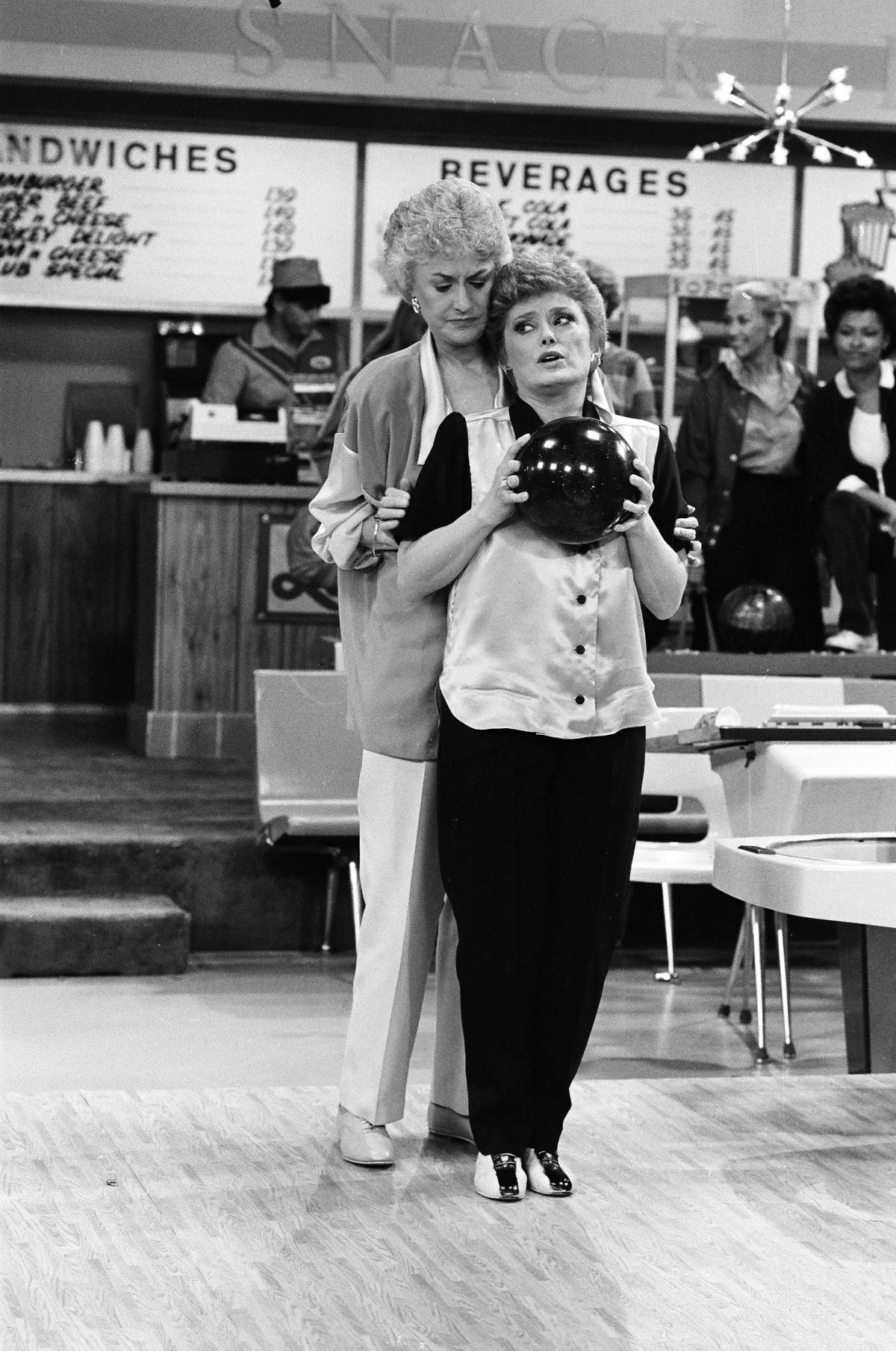 Bea Arthur and Rue McClanahan