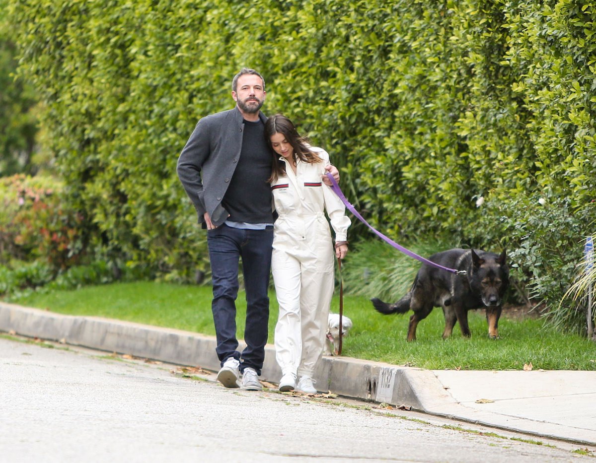 Ben Affleck and Ana de Armas in Los Angeles