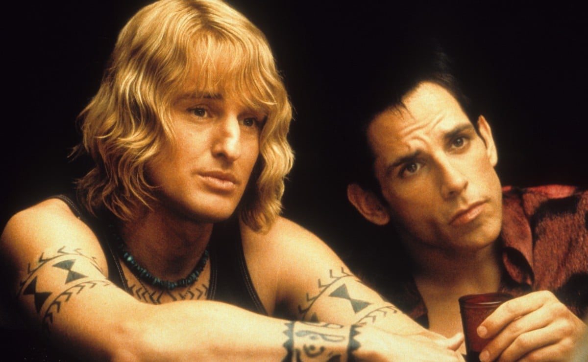 Owen Wilson and Ben Stiller in a scene from the film 'Zoolander', 2001.