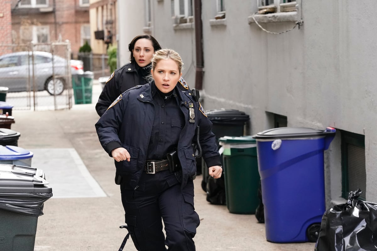 Vanessa Ray as Eddie Janko, Lauren Patten as Officer Rachel Witten on 'Blue Bloods'