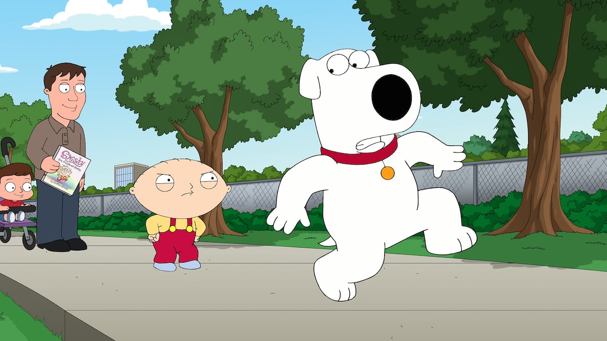 Brian and Stewie in 'Family Guy'