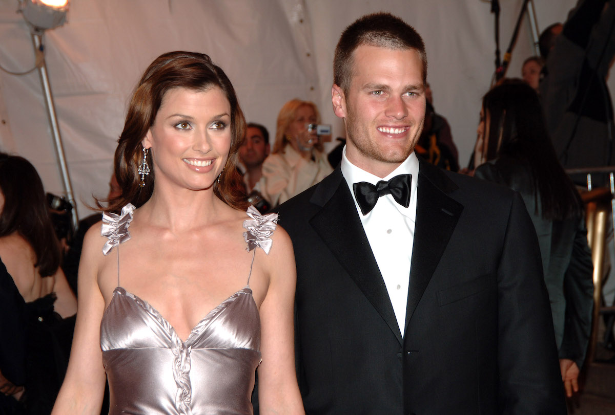 Bridget Moynahan and Tom Brady during "Chanel" Costume Institute Gala Opening at the Metropolitan Museum of Art