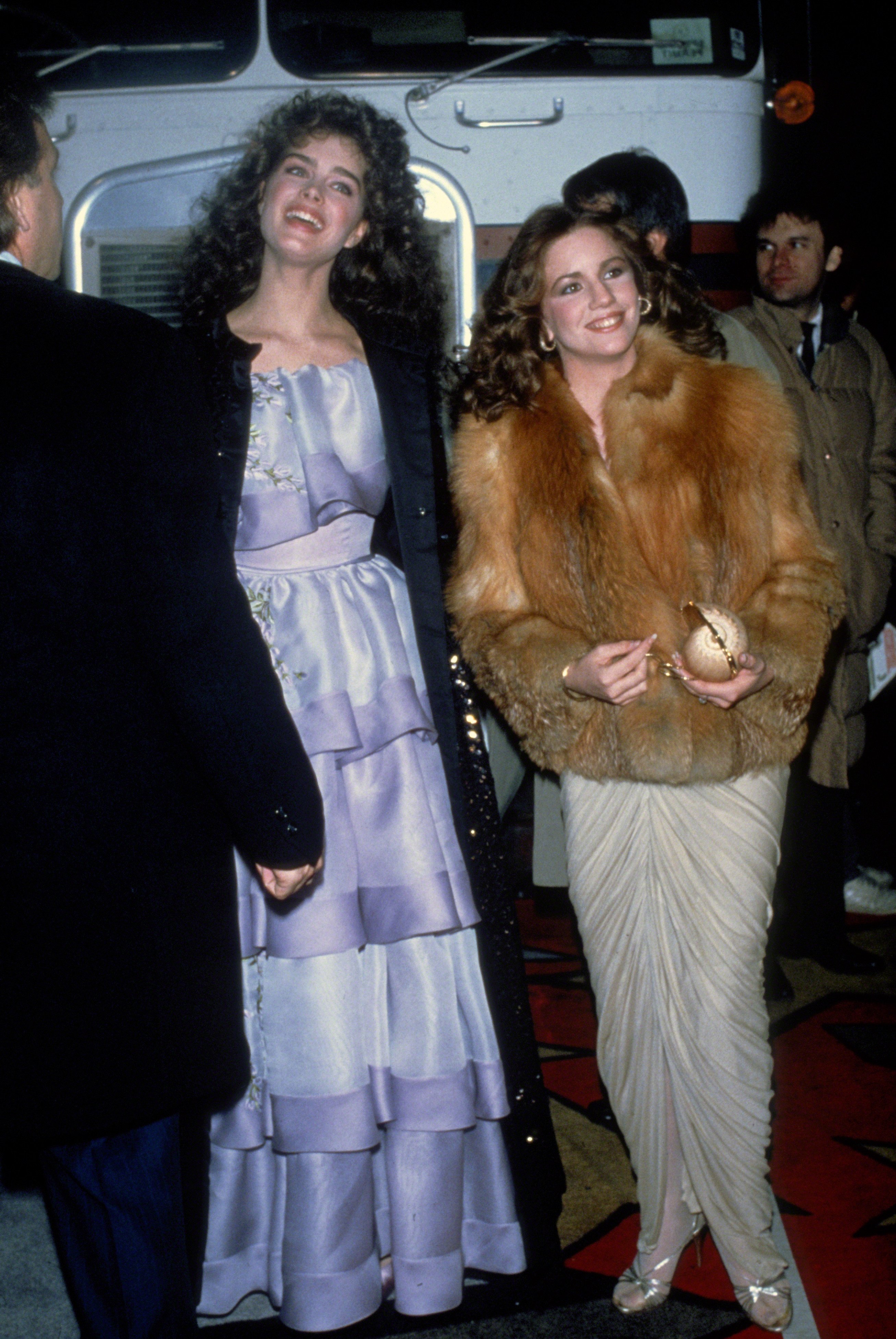 Brooke Shields and Melissa Gilbert in New York in 1982
