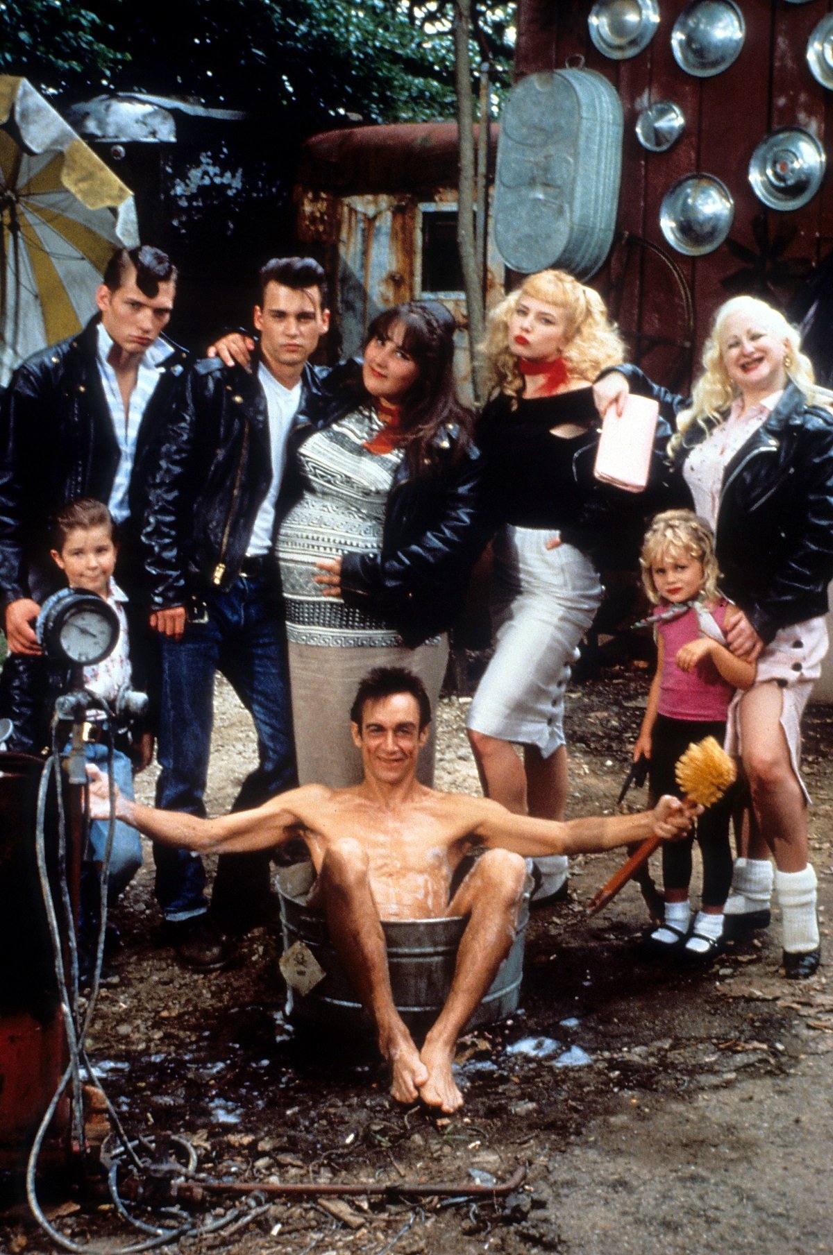 Johnny Depp, Traci Lords, Ricki Lake, and the rest of the 'Cry-Baby' cast 