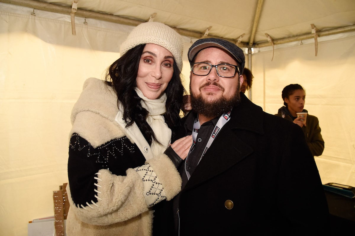 Cher and Chaz Bono attend the rally at the Women's March on Washington on January 21, 2017 in Washington, DC | Kevin Mazur/WireImage