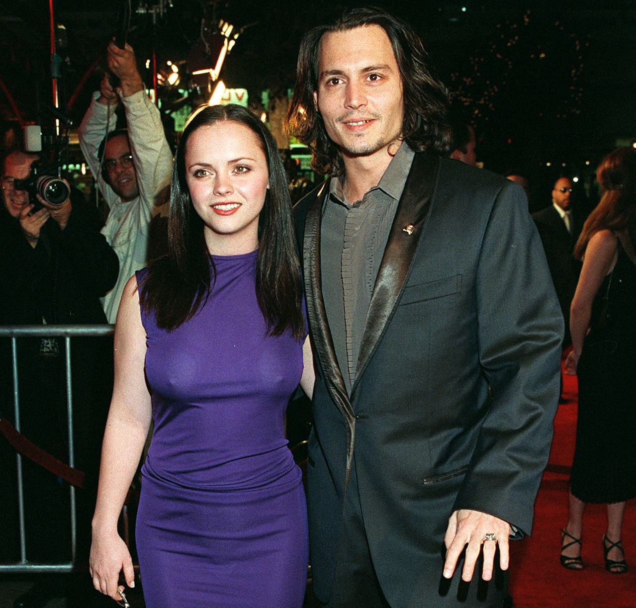 Christina Ricci and Johnny Depp