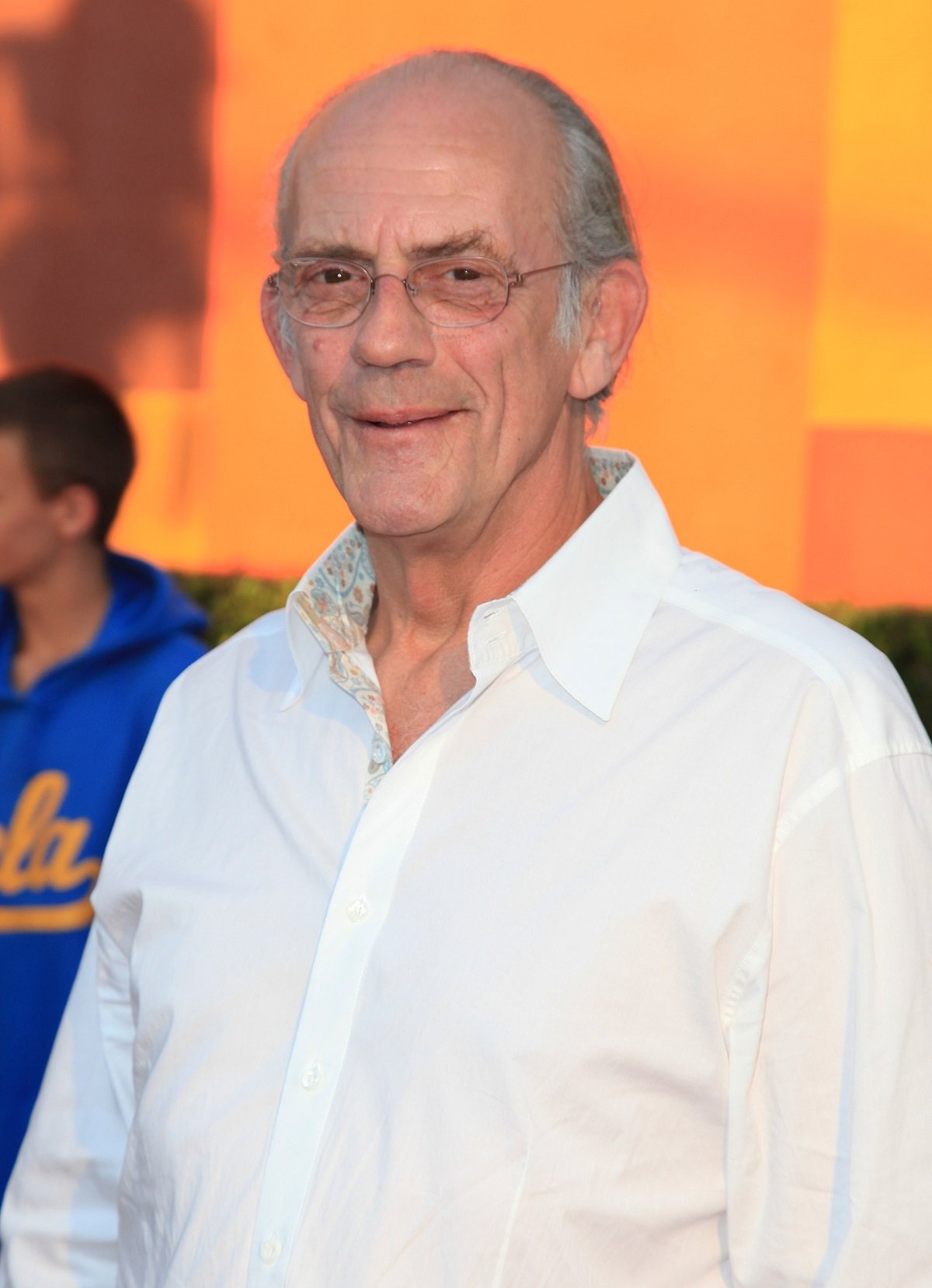 Christopher Lloyd, who played Professor Plum in 'Clue' 
