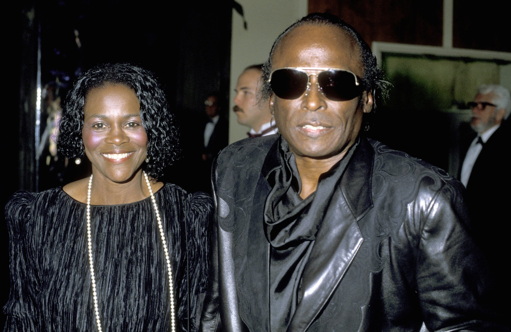 Cicely Tyson and Miles Davis 