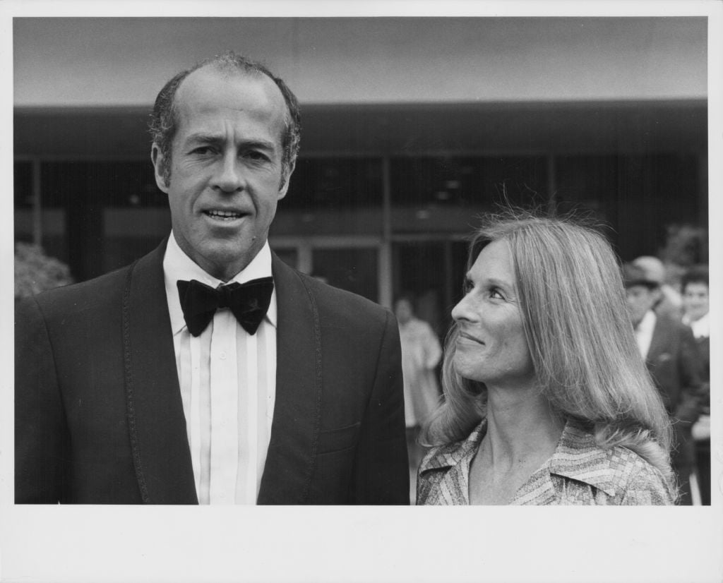 Cloris Leachman with husband George Englund.