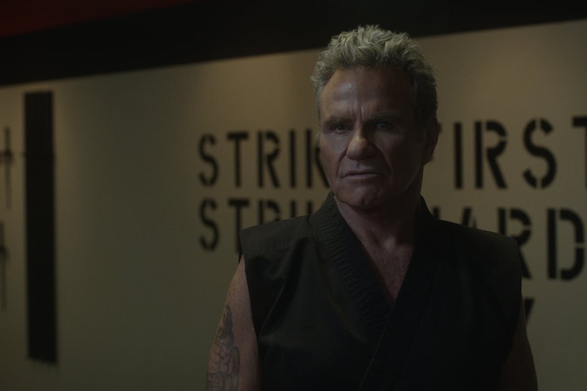 Martin Kove as John Kreese in 'Cobra Kai'