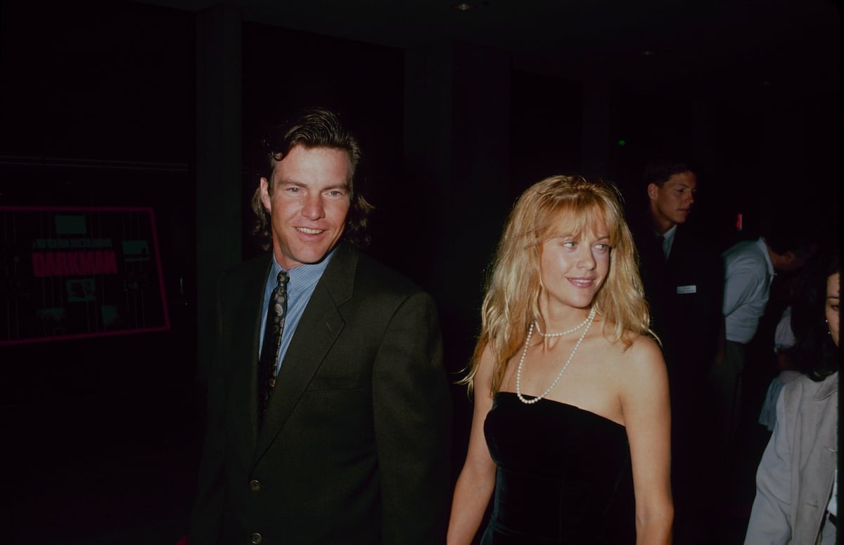 Actor Dennis Quaid and his wife, actress Meg Ryan