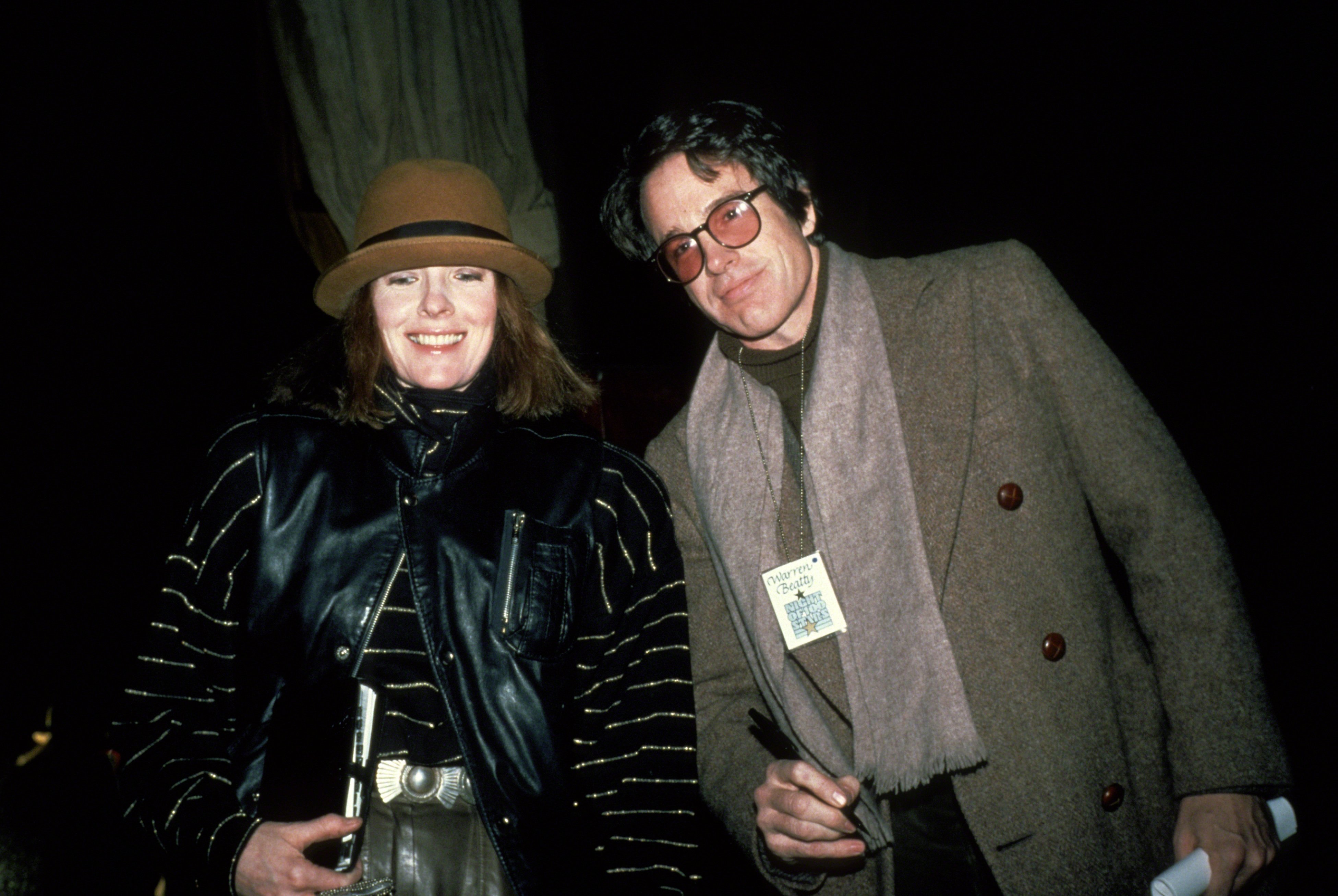 Diane Keaton and Warren Beatty in 1982