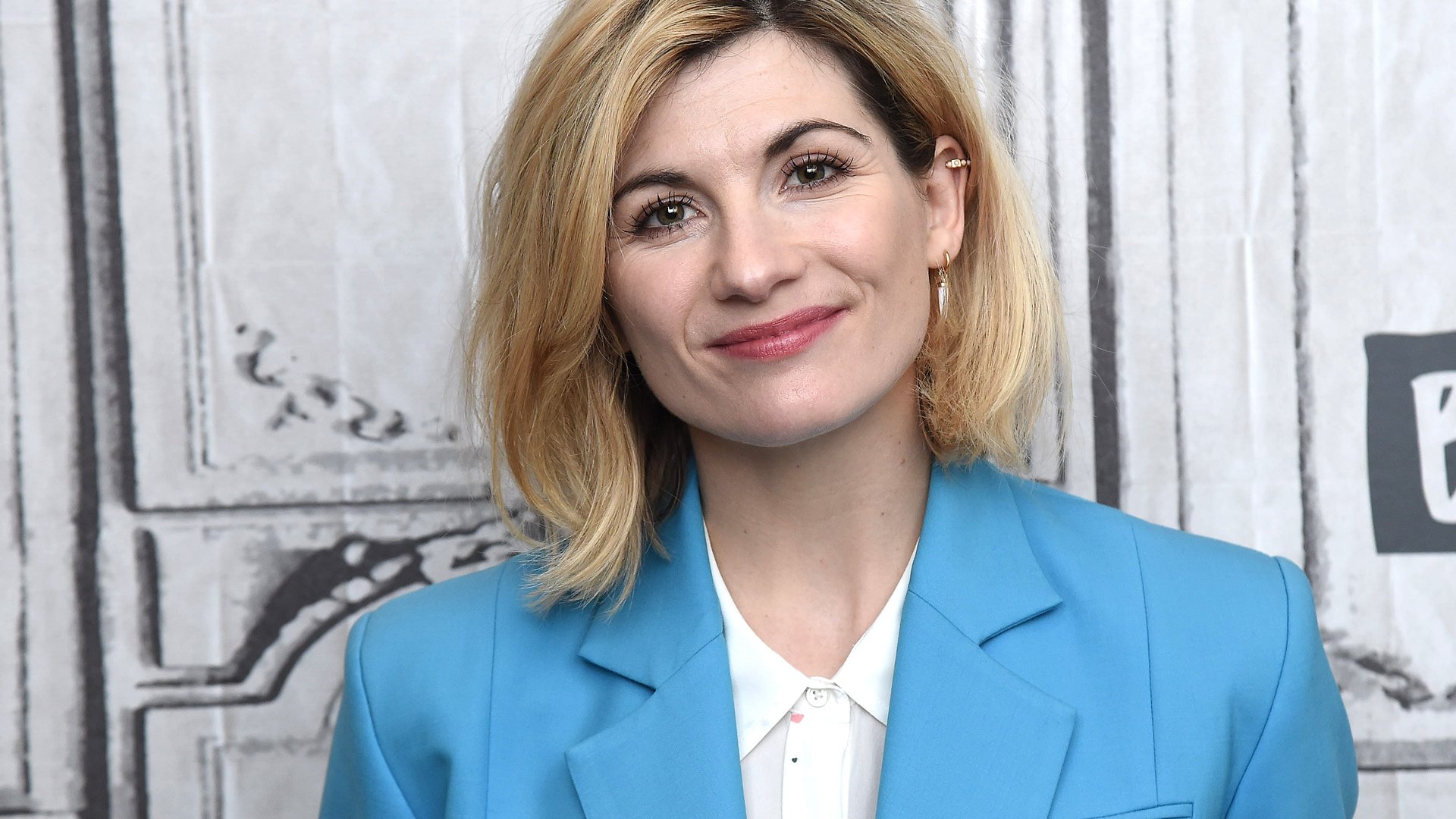 Jodie Whittaker visits the Build Series to discuss Season 12 of the BBC America series “Doctor Who” at Build Studio on January 06, 2020 in New York City.