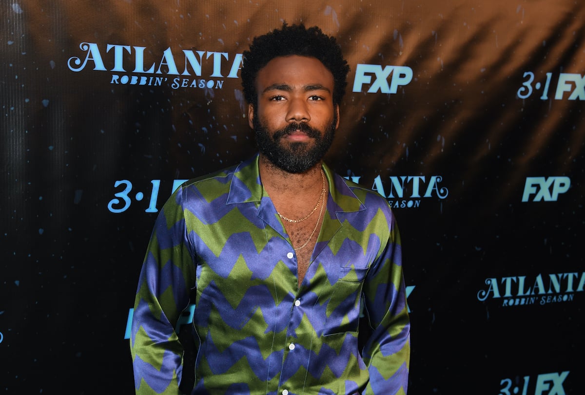 Donald Glover on the red carpet