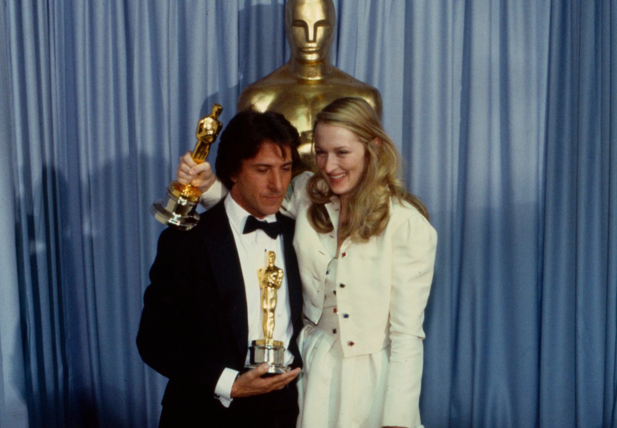 Dustin Hoffman and Meryl Streep 