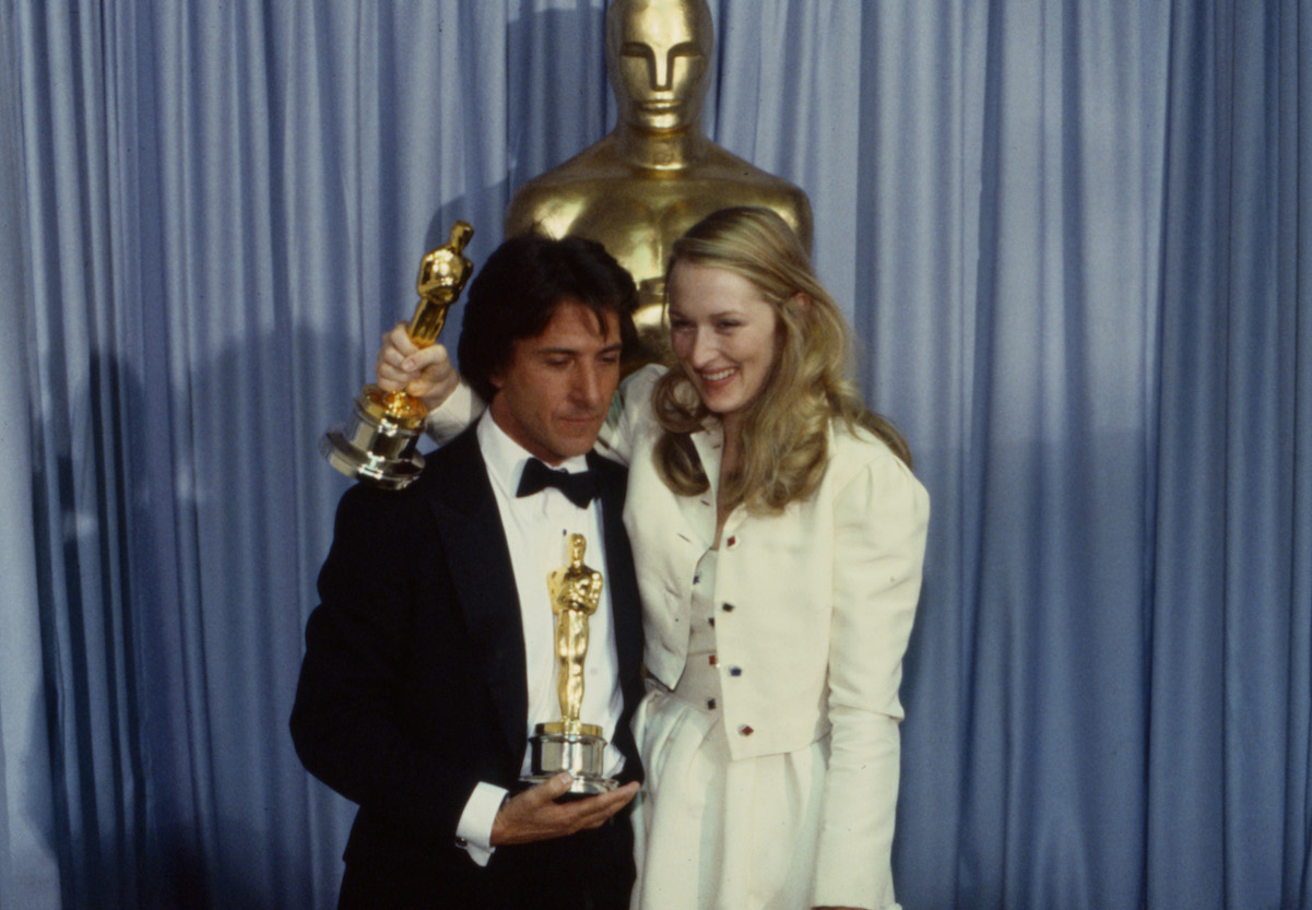 Dustin Hoffman and Meryl Streep 