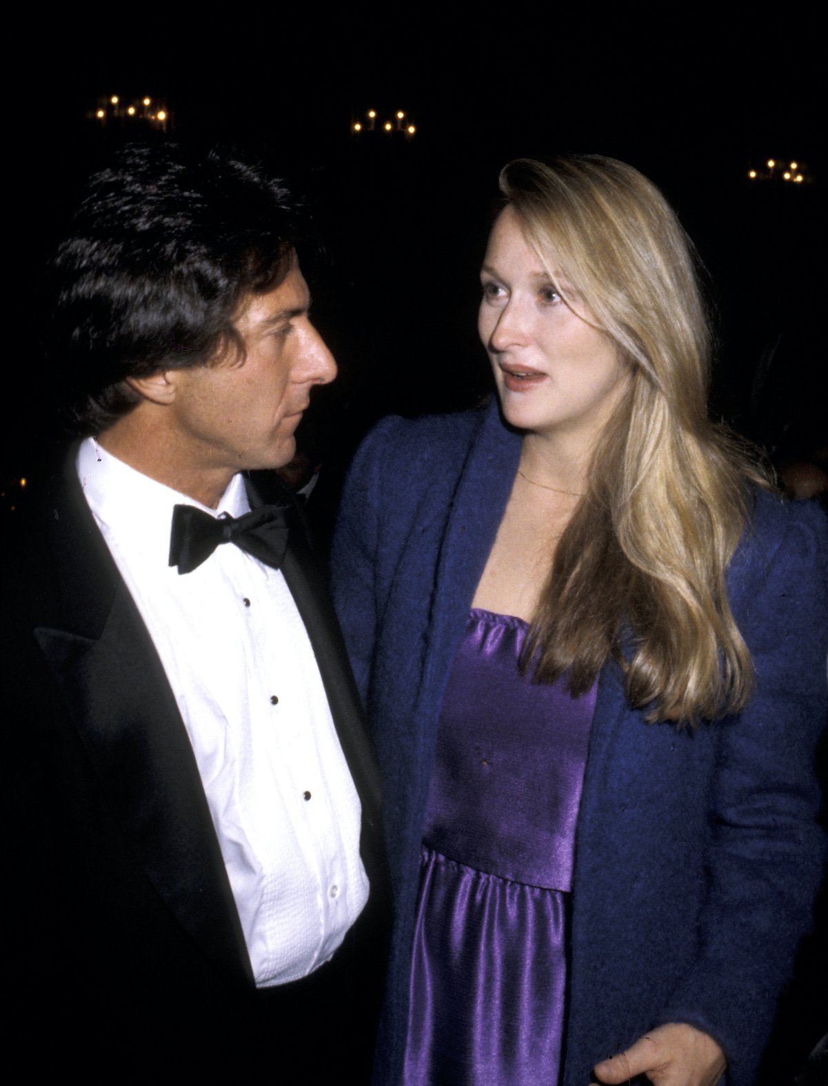 Dustin Hoffman and Meryl Streep