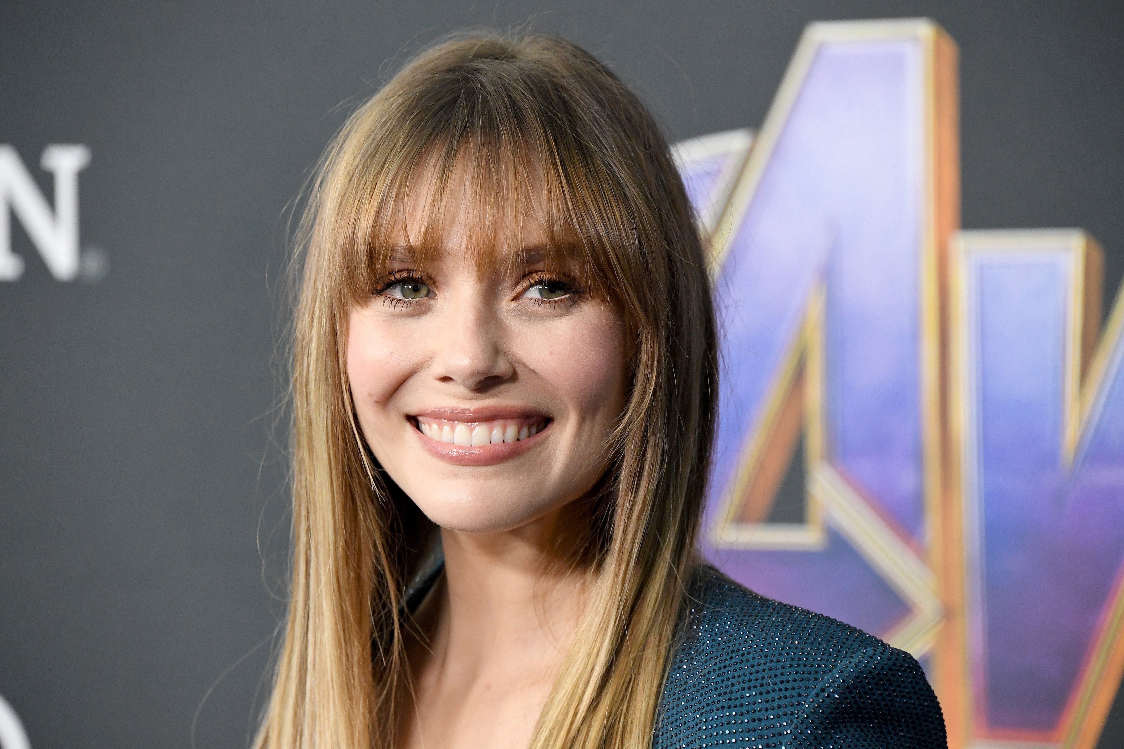 Elizabeth Olsen attends the world premiere of Walt Disney's 'Avengers: Endgame'