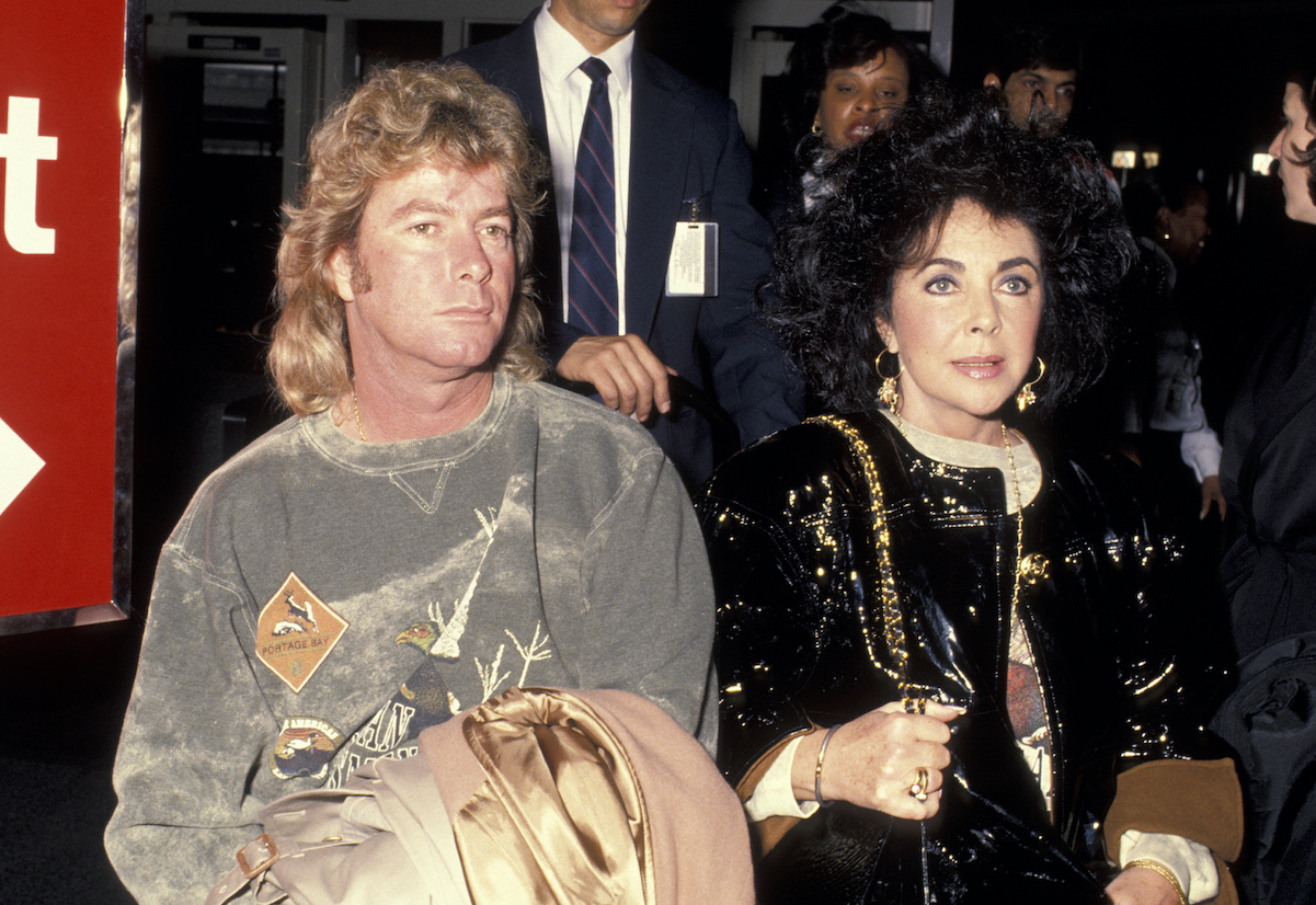 Elizabeth Taylor and Larry Fortensky