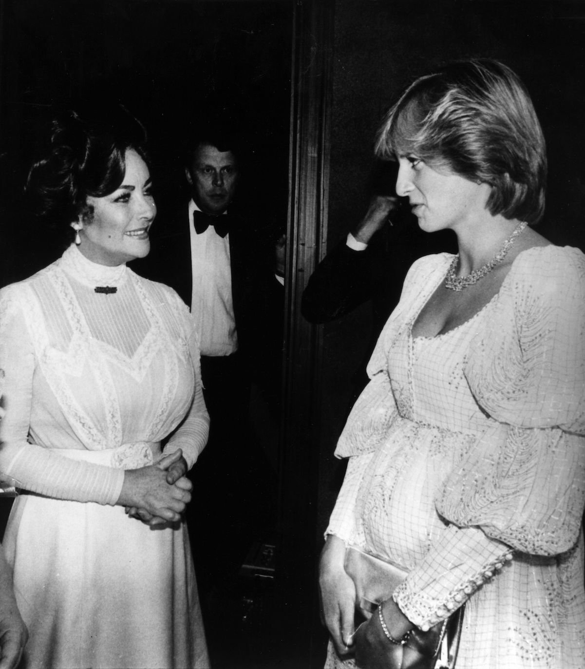 Elizabeth Taylor and Princess Diana