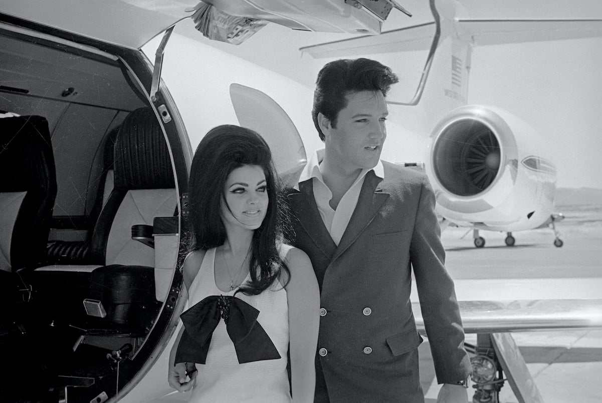 Elvis and Priscilla Presley 