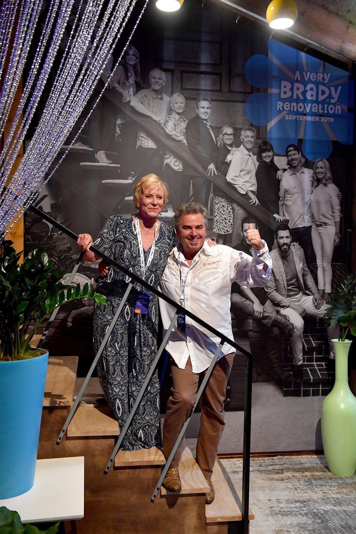 Eve Plumb and Christopher Knight in 2019