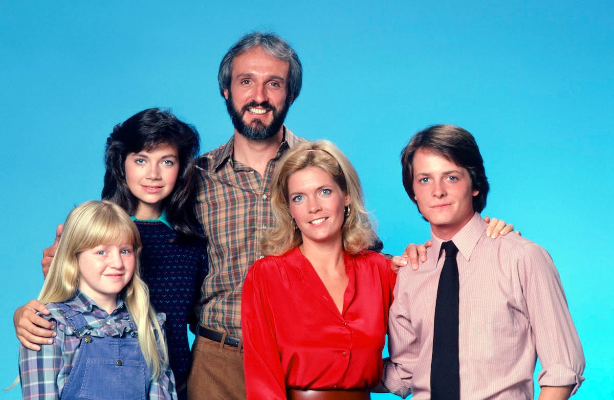 Tina Yothers, Justine Bateman, Michael Gross, Meredith Baxter, and Michael J. Fox