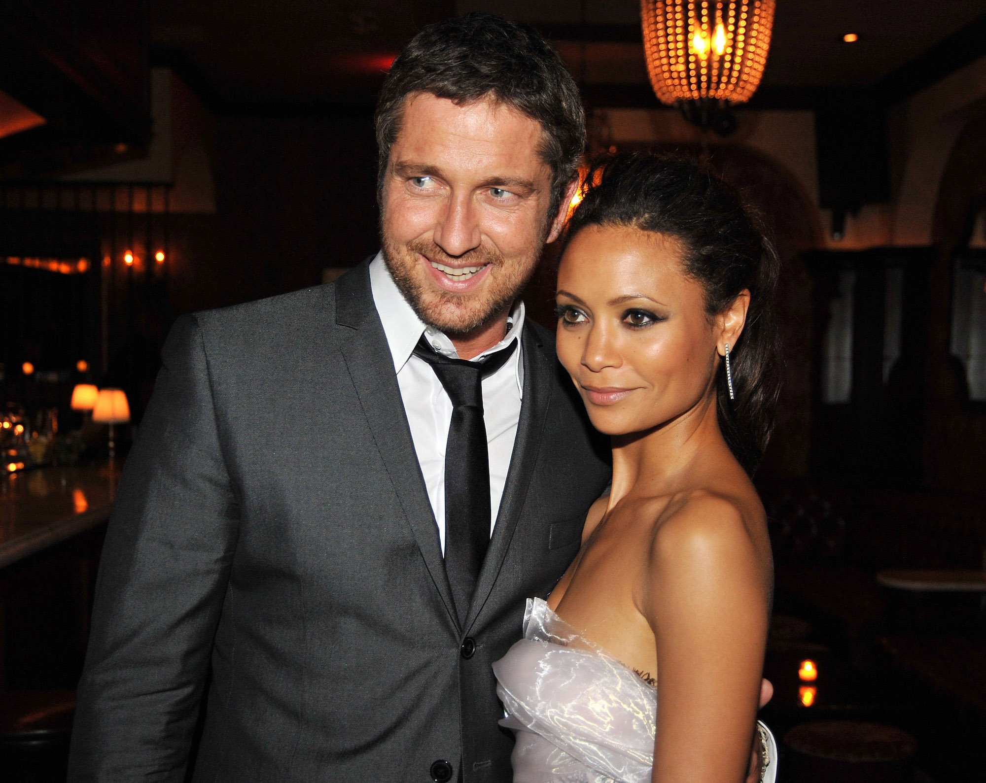 Gerard Butler and Thandie Newton